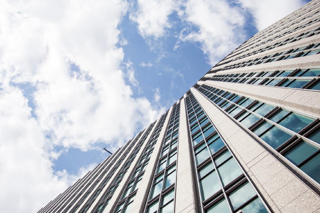 Commercial high-rise building